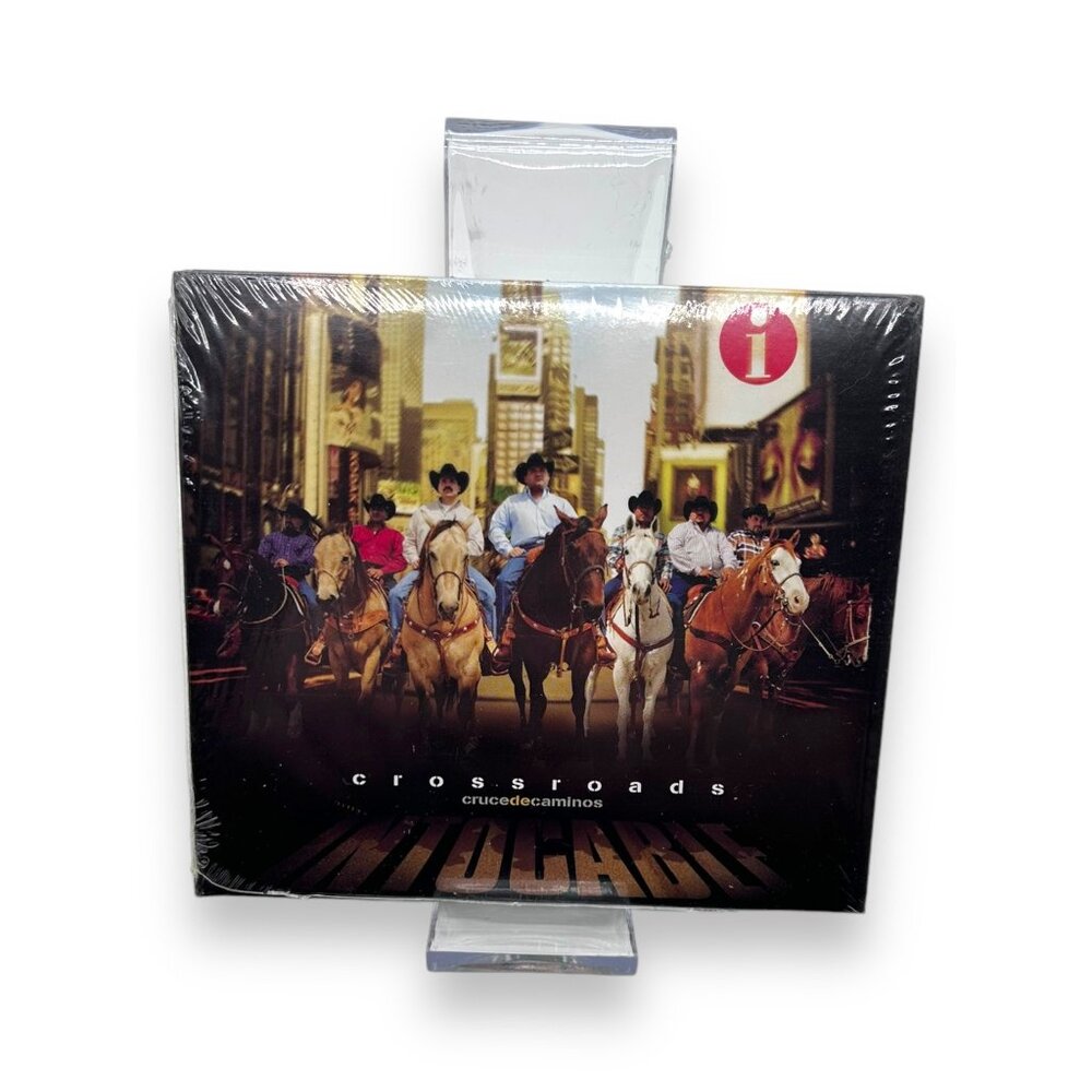 "Crossroads" By Intocable Music CD Album New Sealed Latin Tejano Banda 2023 Rele